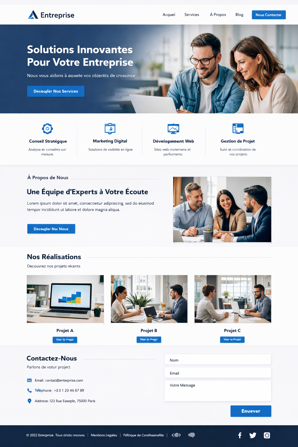 Site Amateur E-commerce